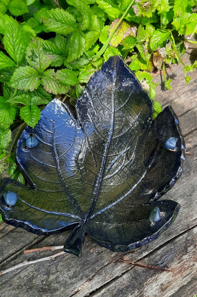 Blad met kraaltjes 22 bij 18 cm