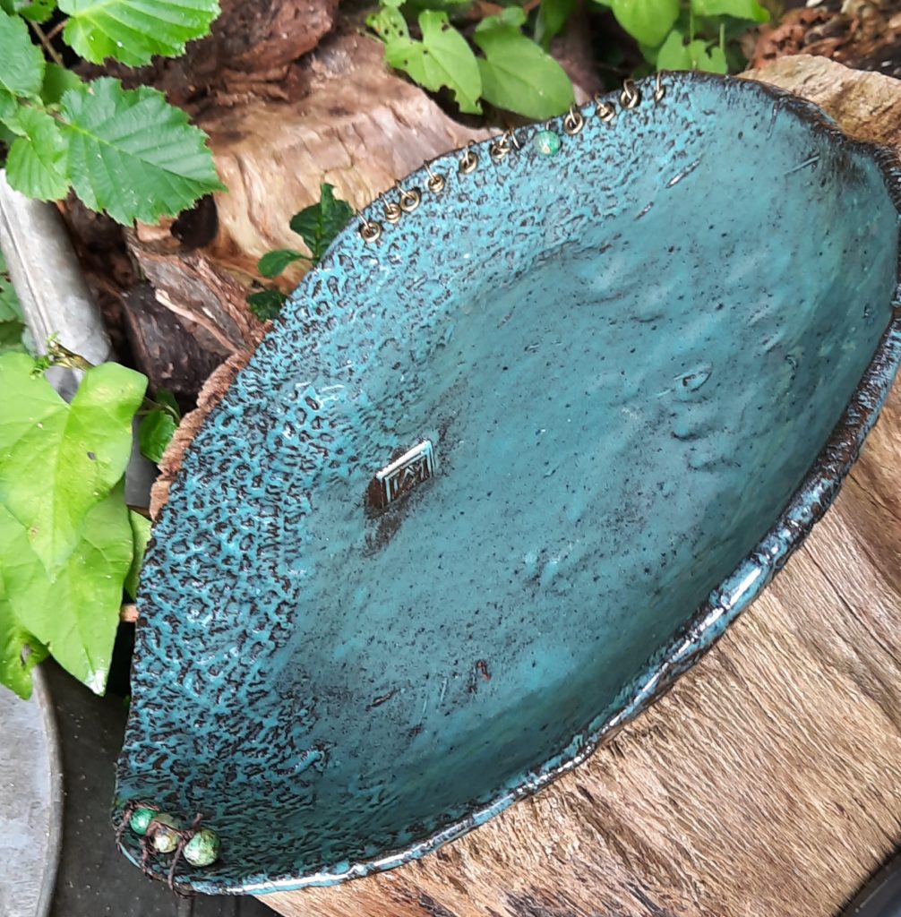 Schaal met moois 26 bij 29 cm