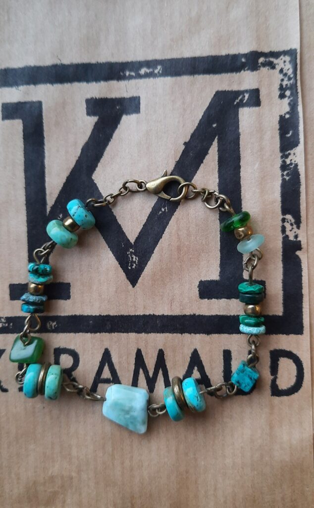 Jade Turquois Larimar Poederglas