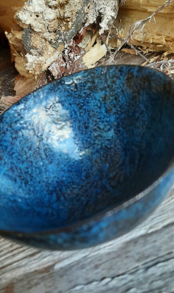 Prachtig blauw 9 cm middenlijn