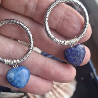 lapis Lazuli hartje hanger