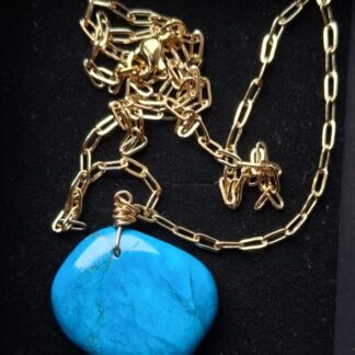 Turquoise    goldfilled
