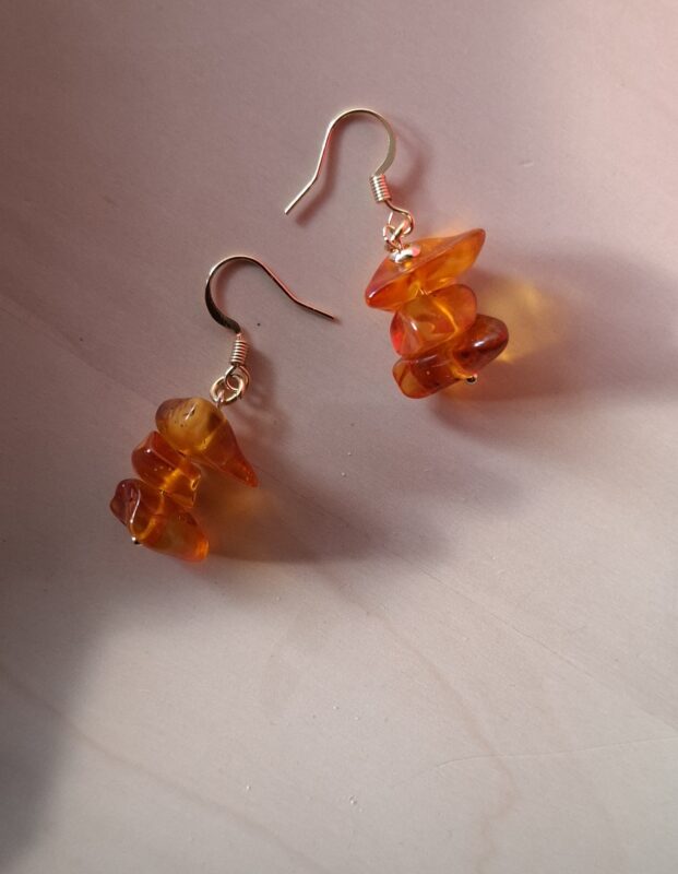 Amber 14k goldplated - Afbeelding 2