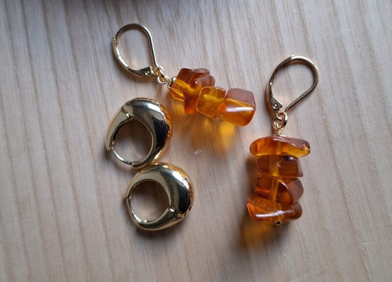 Amber 14k goldplated - Afbeelding 7
