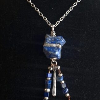 lapis lazuli hanger