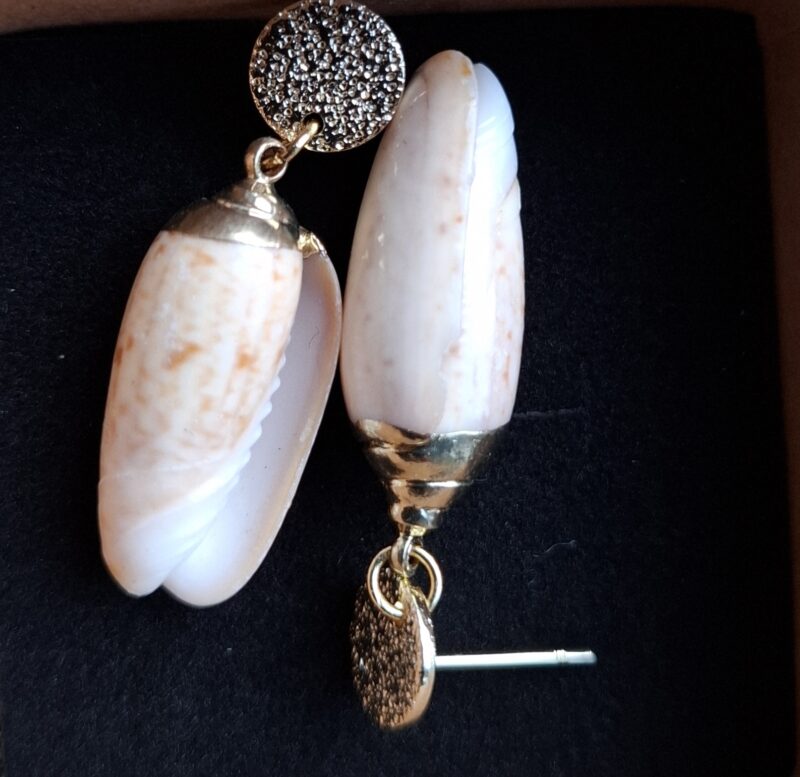 Kauri schelpjes goldplated - Afbeelding 12