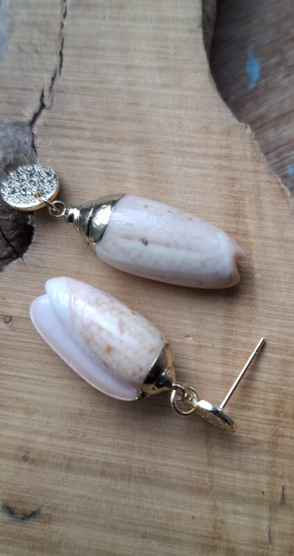 Kauri schelpjes goldplated - Afbeelding 13