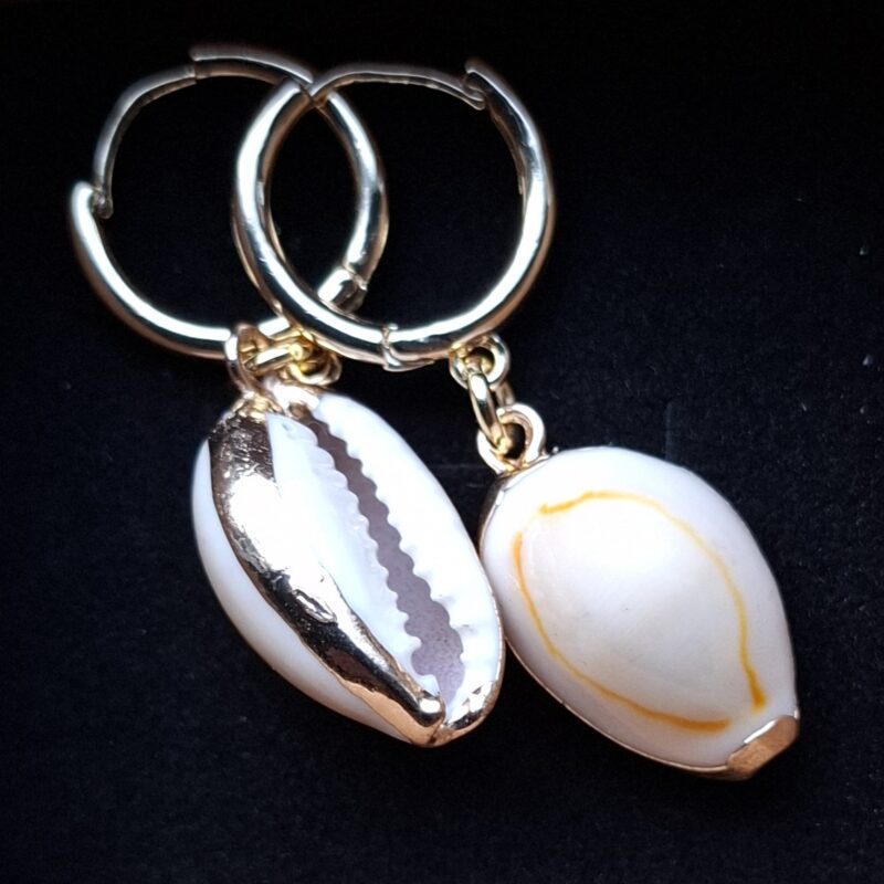 Kauri schelpjes goldplated - Afbeelding 3