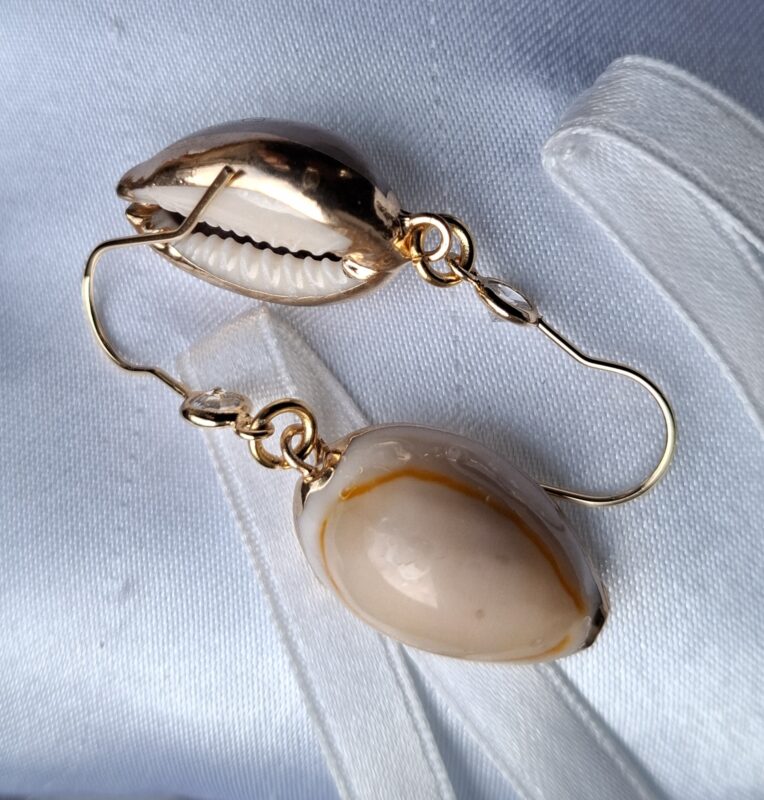 Kauri schelpjes goldplated - Afbeelding 5