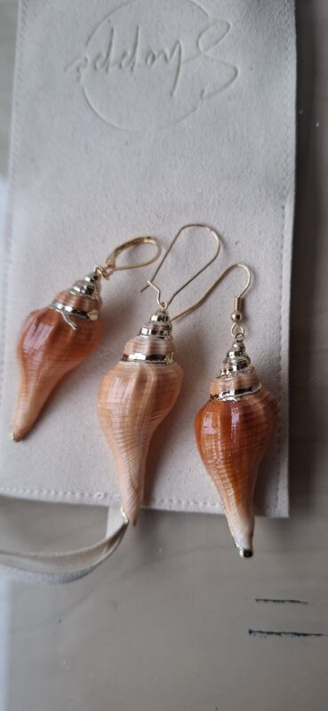 Kauri schelpjes goldplated - Afbeelding 14