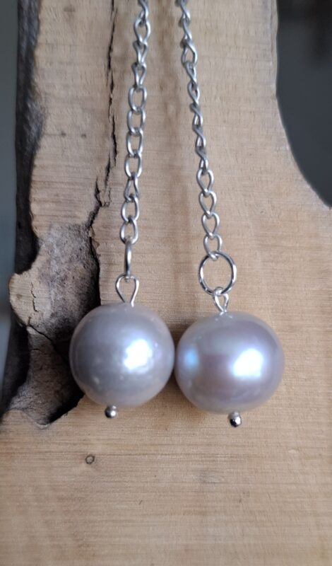 Zoetwaterparels aan kettinkje - Afbeelding 3