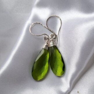 Peridot kwarts pegels