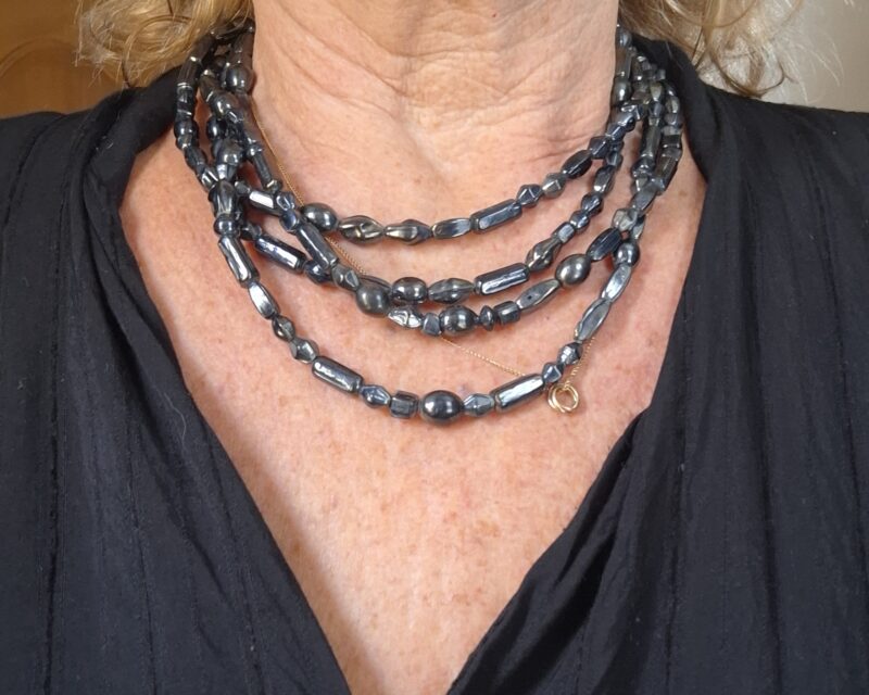 Hematiet collier - Afbeelding 6