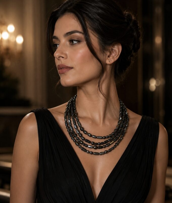 Hematiet collier