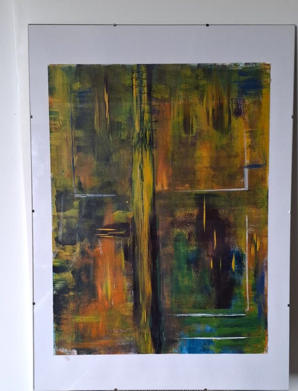 Kleur 70x50 aquarelle
