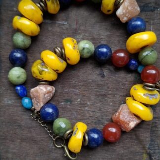Bohemian Amber, Lapis, Carneool enz