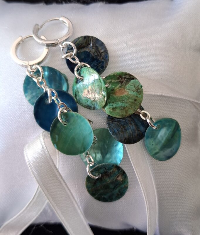 Schelpschijfjes blauw - Afbeelding 4