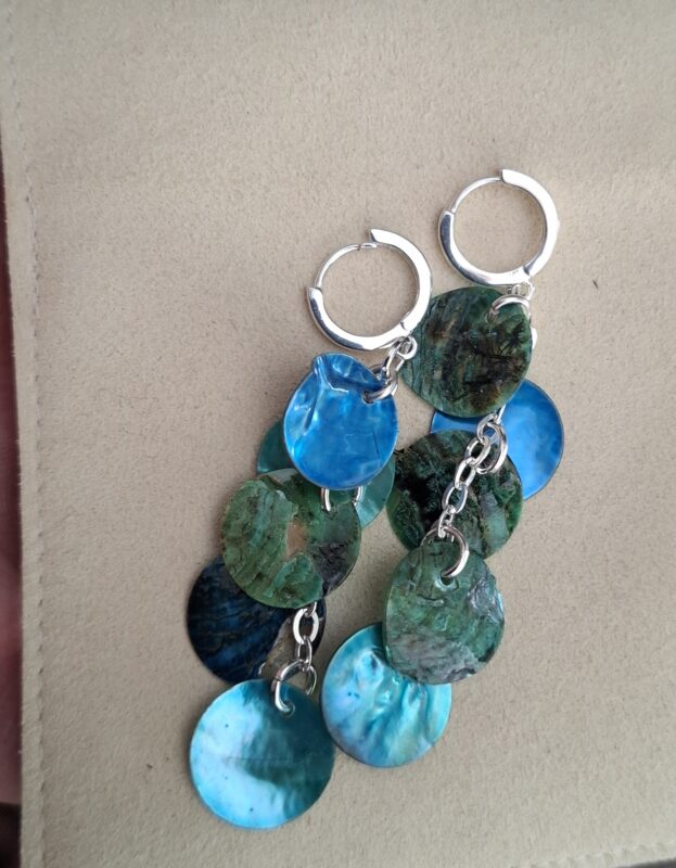 Schelpschijfjes blauw - Afbeelding 5