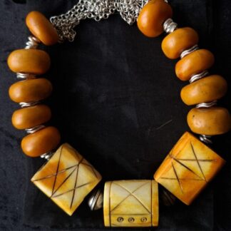 Amber Bonebeads Berber