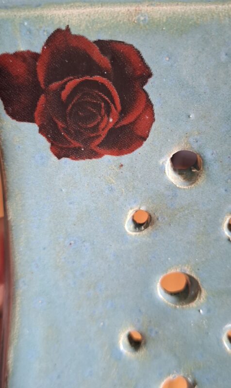Zeepbakje (L) met roos - Afbeelding 2