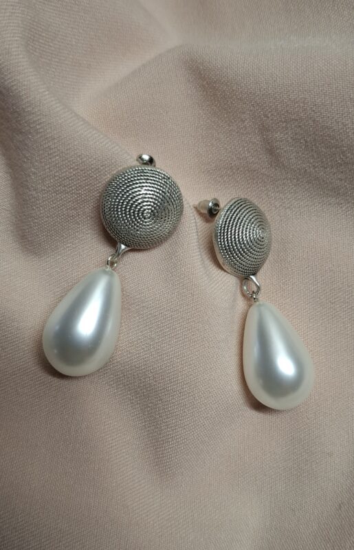 Witte sea shell Parels