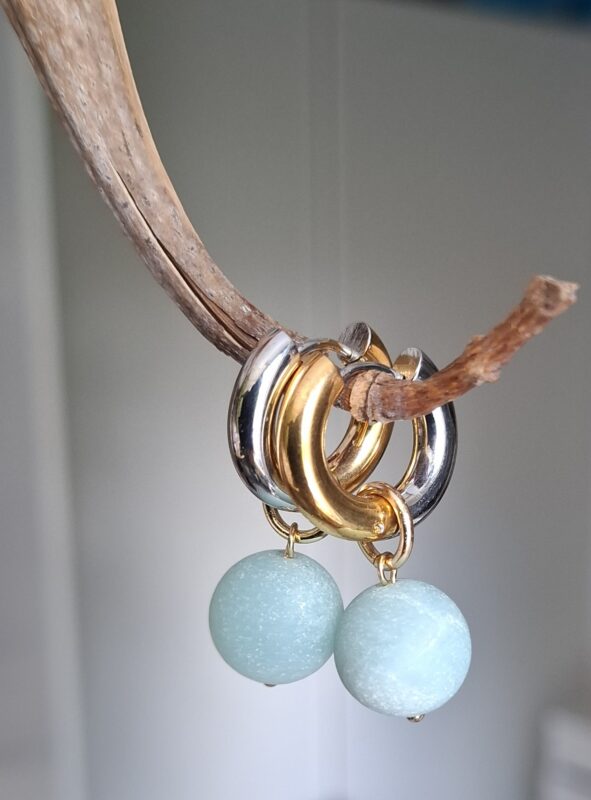 creolen/ ringen goud/zilver - Afbeelding 2