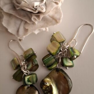 Shell trosjes Sterling zilver