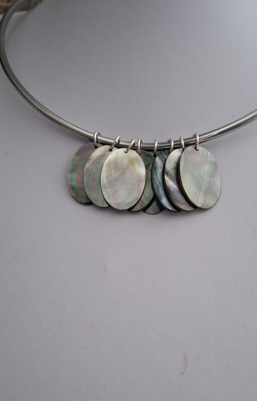 Choker met Shell schijfjes - Afbeelding 2