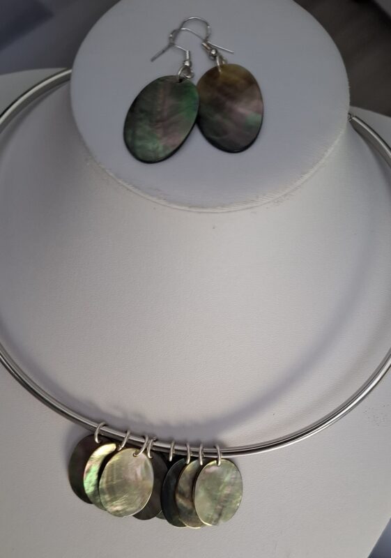 Choker met Shell schijfjes - Afbeelding 3